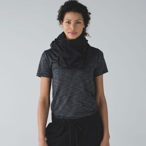 Lululemon Rulu Vinyasa Scarf – Black – One Size – NWT